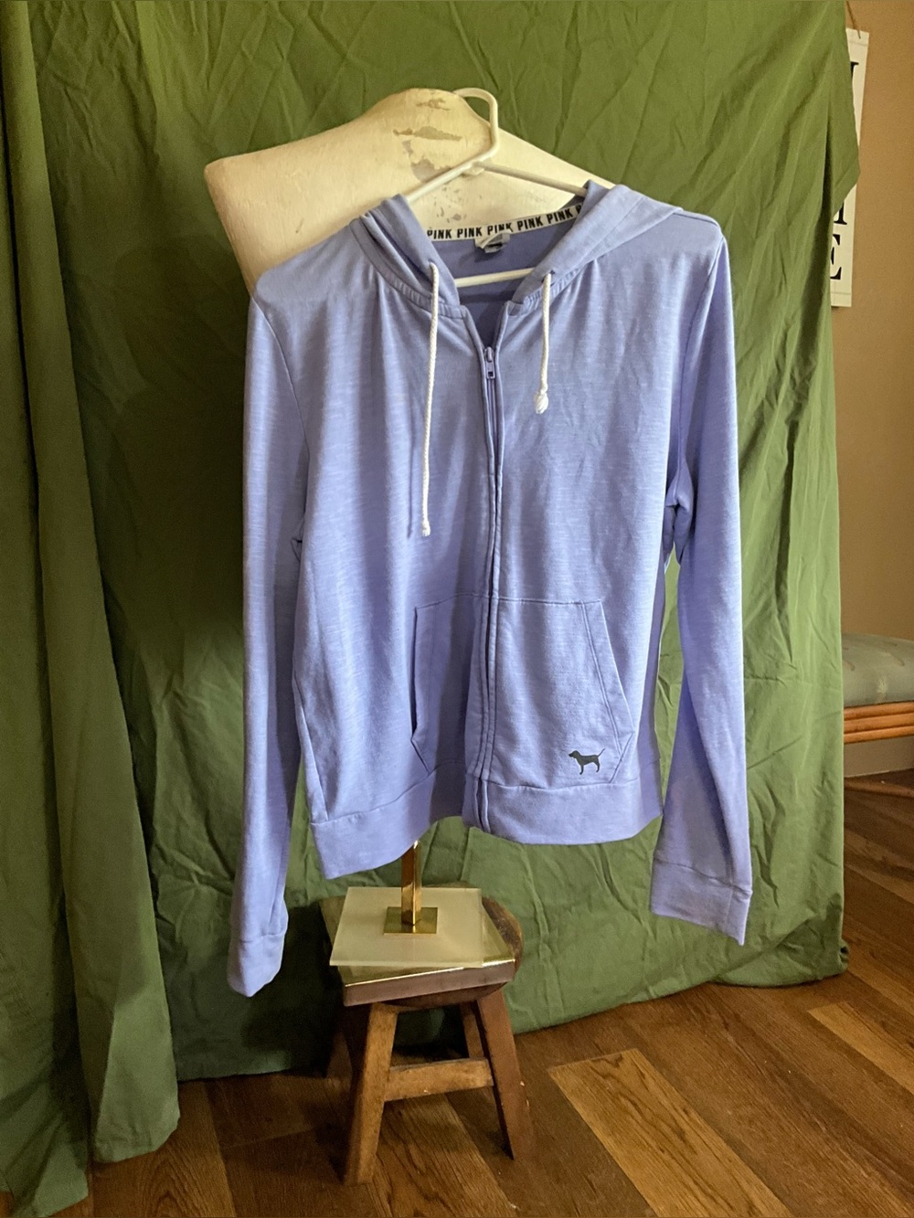 Pink by Victoria’s Secret size, large hooded jacket
